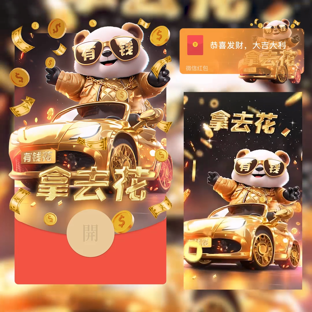 红包封面2023龙年新年新款拿去花卡通动态皮肤设计服务vx序列号