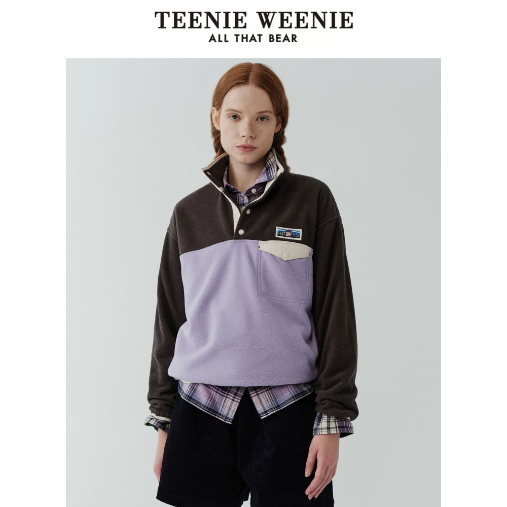 【达播专属】TeenieWeenie小熊24双面短款外套女TTMA248T13I