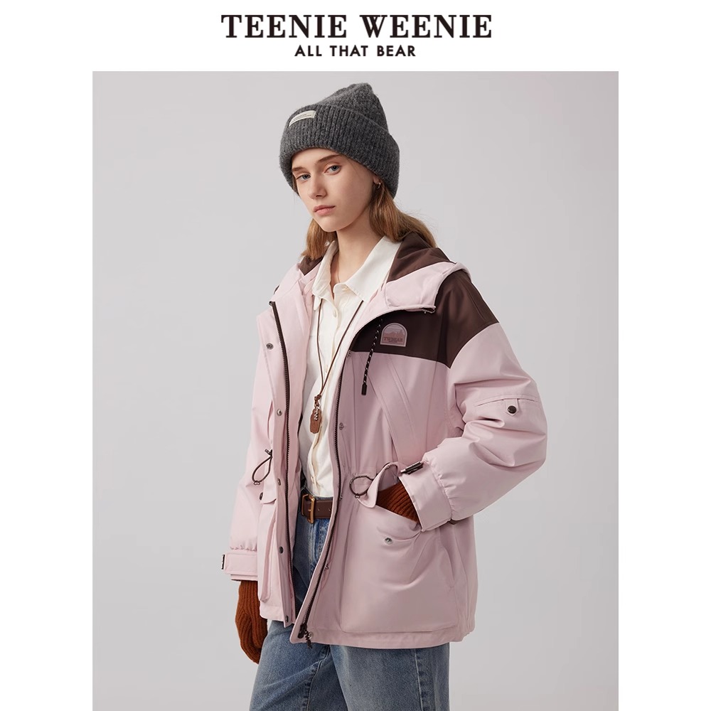 【赵老板专属】TeenieWeenie小熊羽绒服保暖短款好羽绒衣外套0233