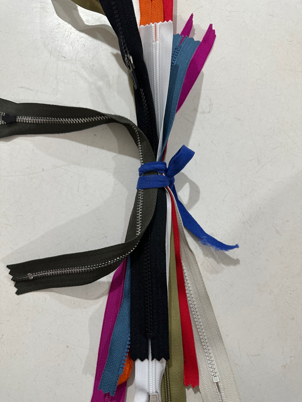 短拉链8个颜色辅料（不包邮）