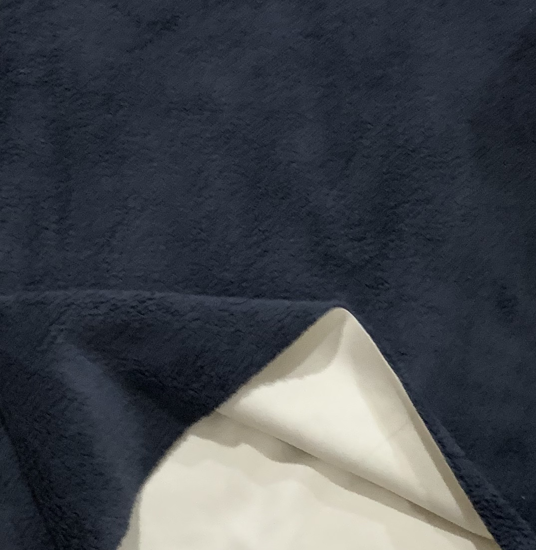 灰色加厚羊羔毛面料2米