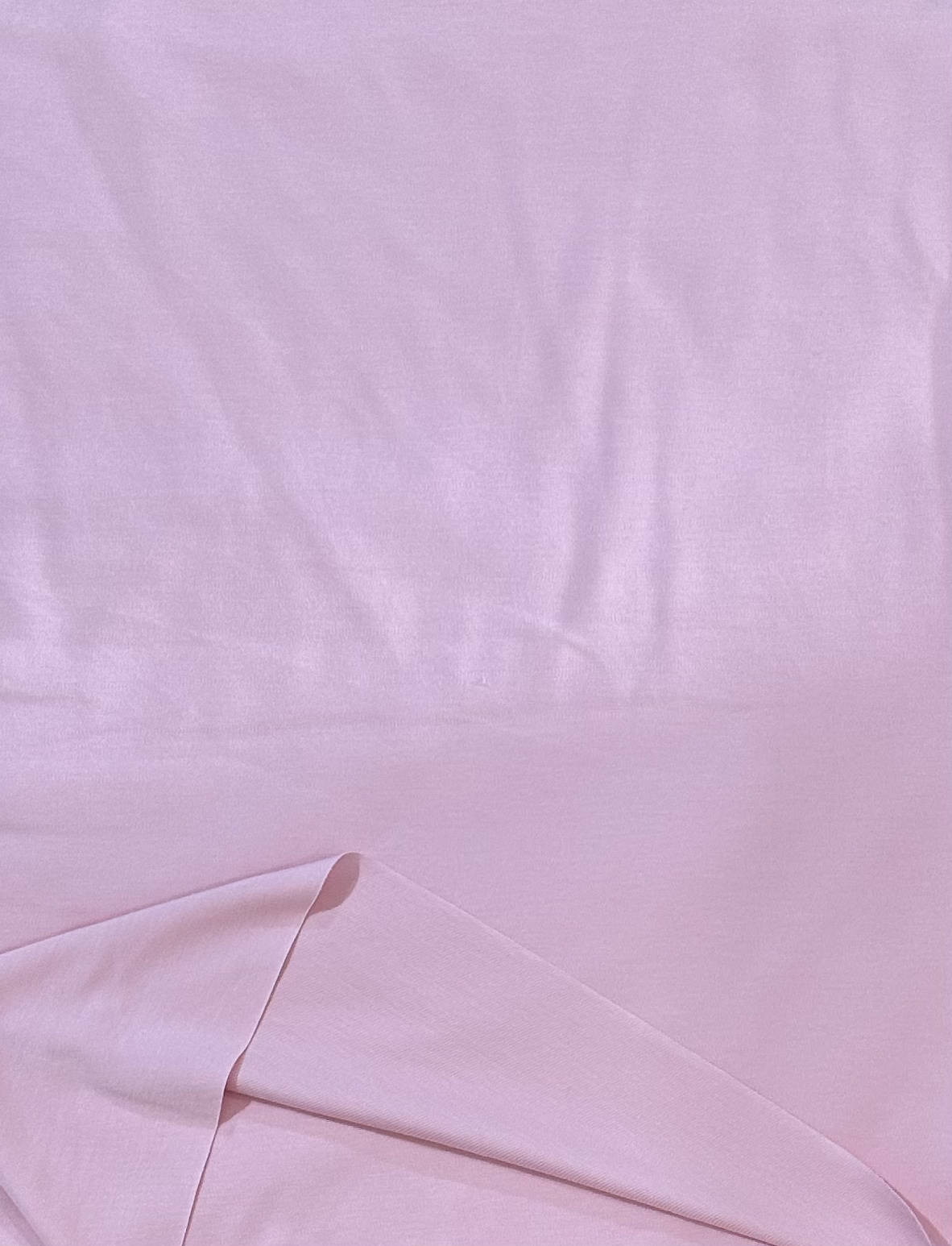 粉色长绒棉拉架面料2米