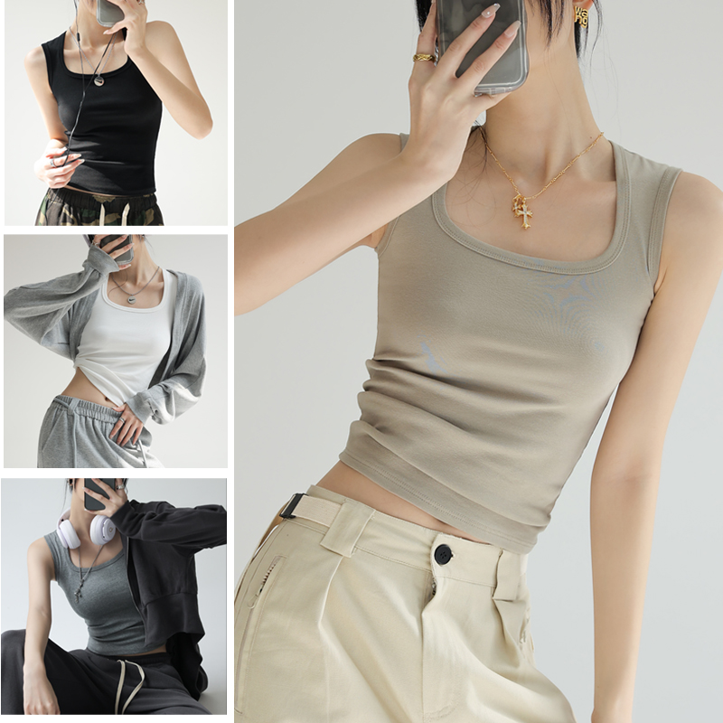 夏季吊带背心内搭女士打底2025新款网红爆款高档外穿棉质百搭上衣