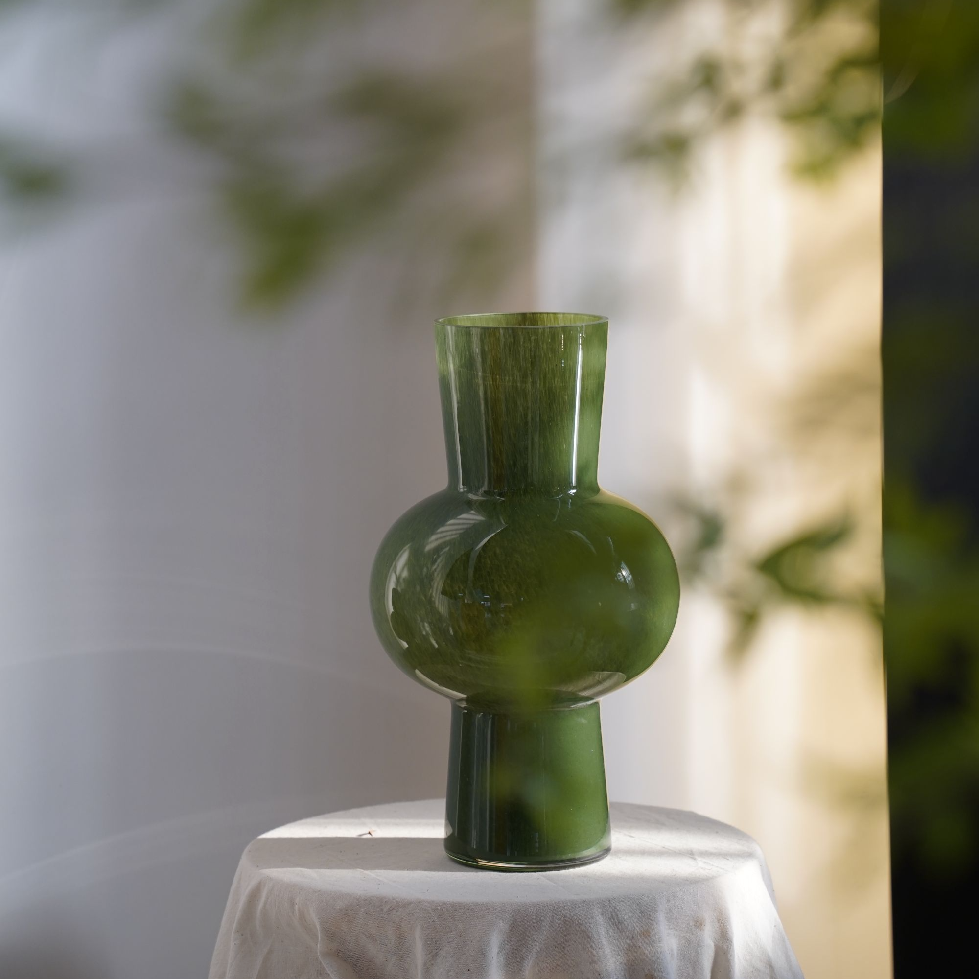 高30cm中古花瓶轻奢高级感家居摆件艺术软装花器水养鲜花植物瓶