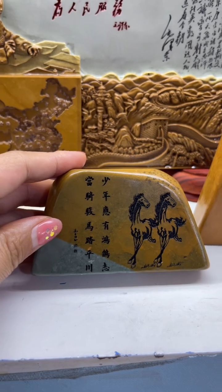 【闪购商品】奇石雕刻茶宠摆件禅意