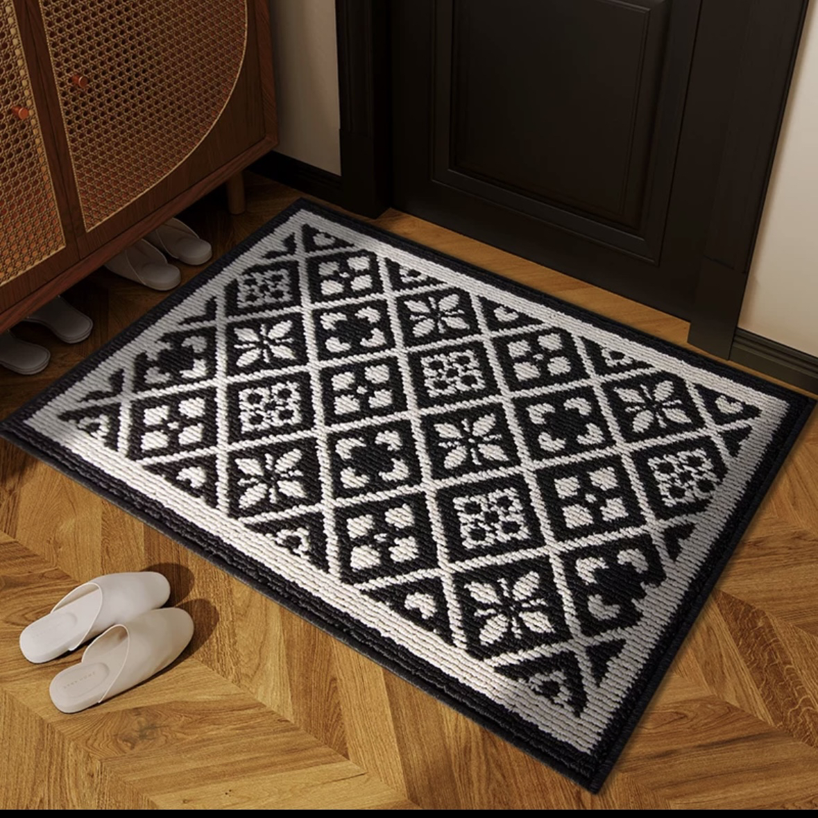 （福利）华尔兹入户地垫丙纶机织防滑蹭泥沙高端进门玄关