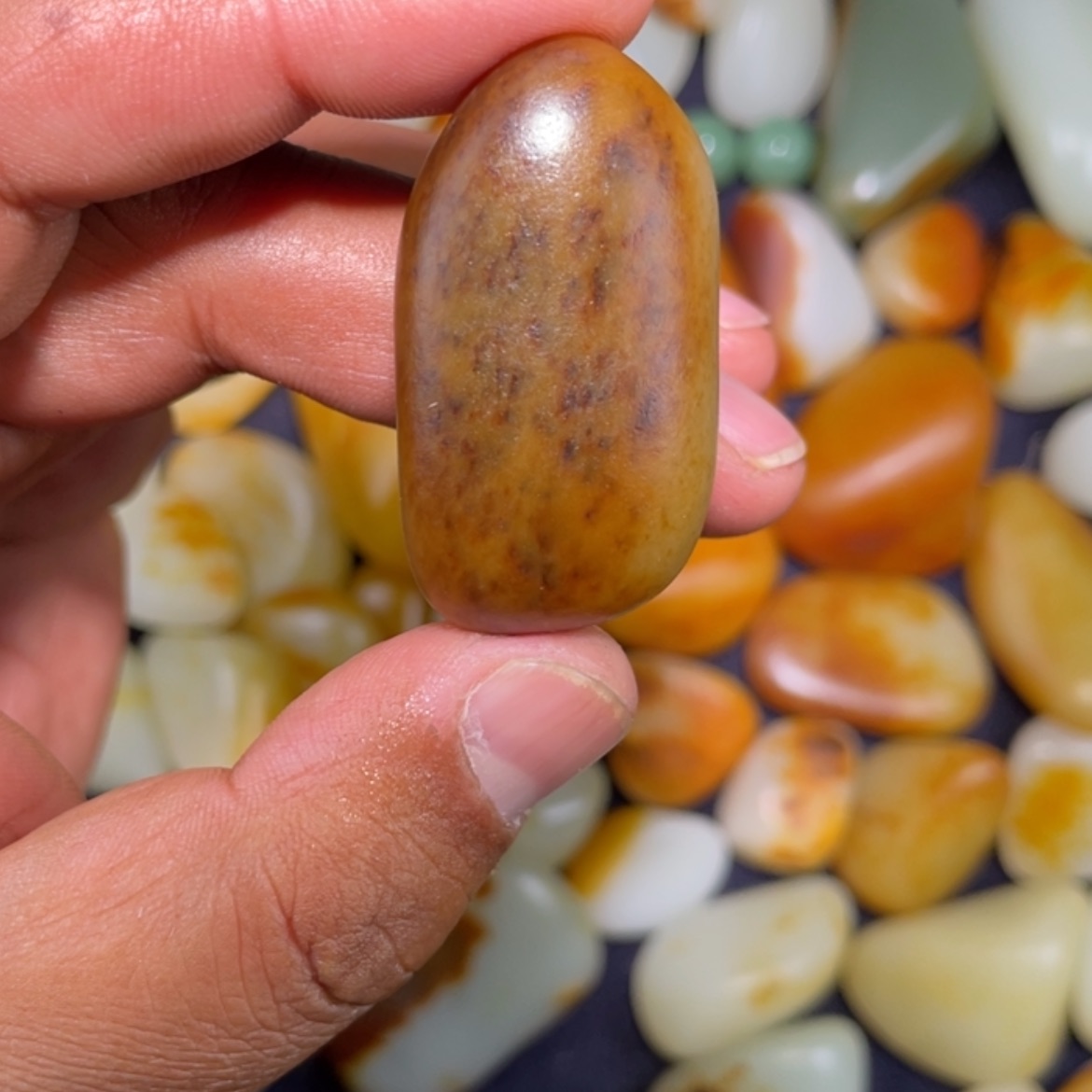 【闪购商品】和田玉（白玉）颈饰未镶嵌烟*