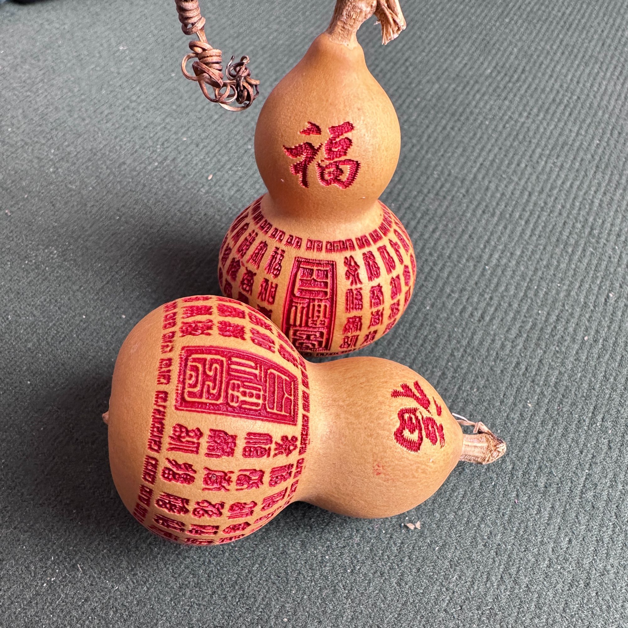 文玩百福小葫芦手把件葫芦