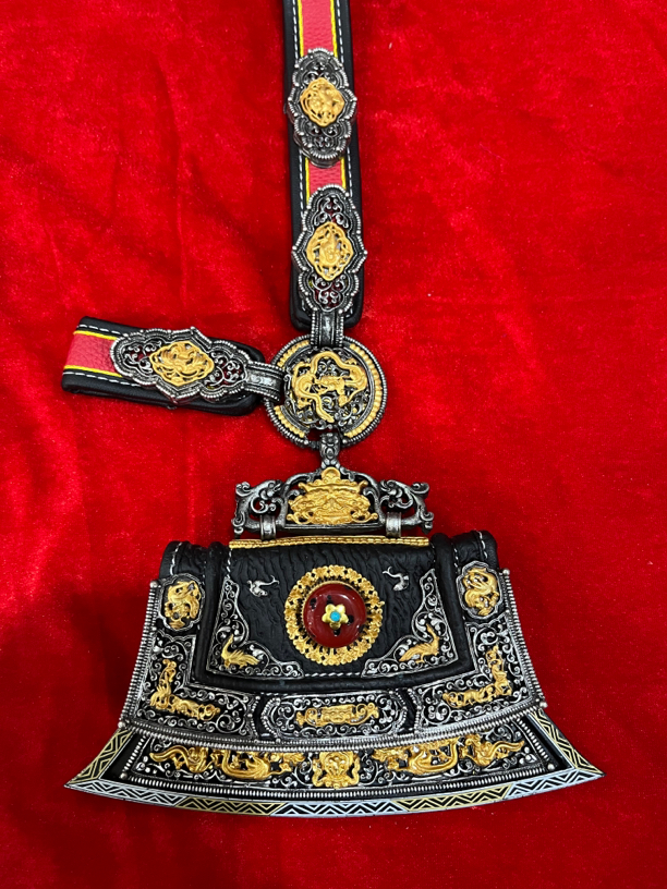 热销款爆款男士白铜打火包大号腰饰