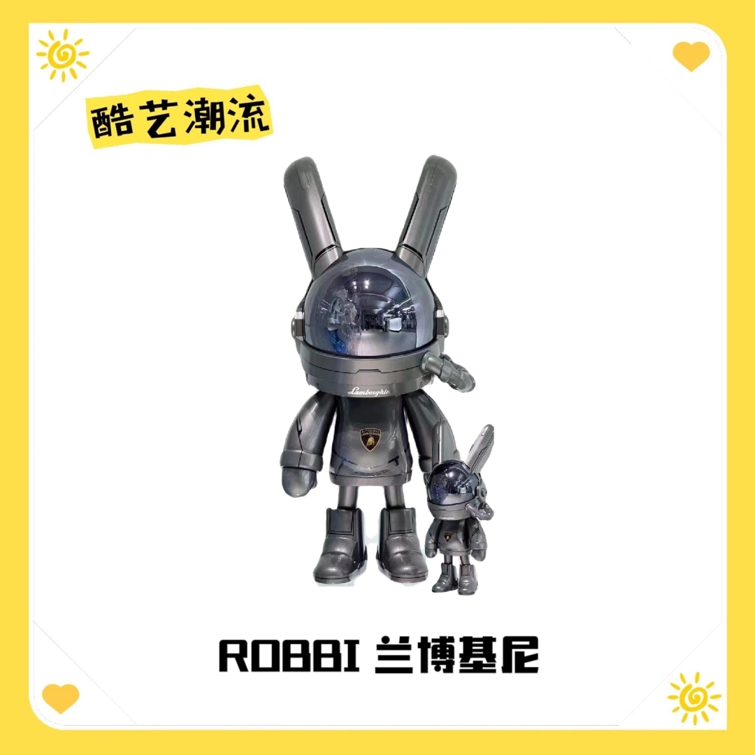 【定金】Robbi✖️Lamborghini 兰博基尼 1000％潮玩摆件收藏