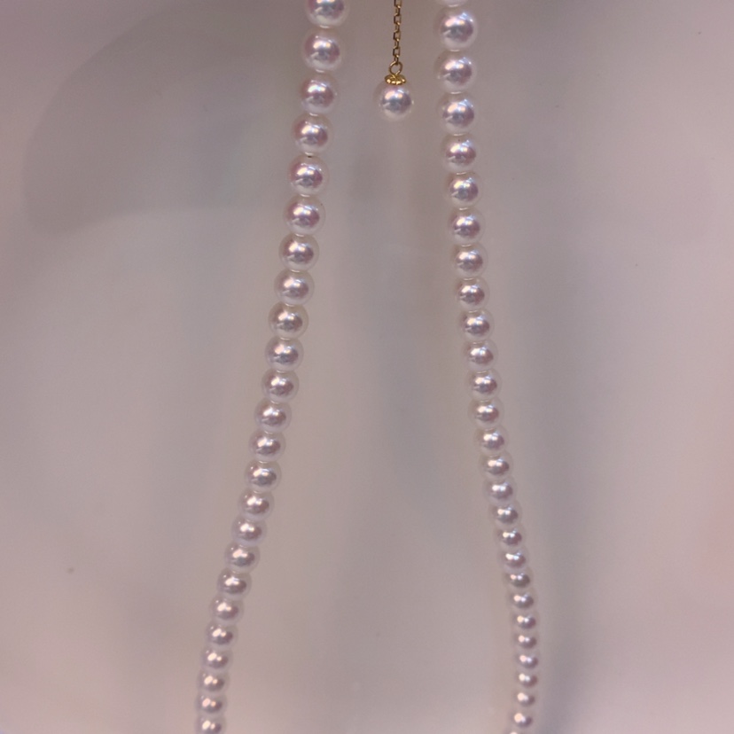 【闪购商品】淡水珍珠颈饰18K金镶嵌