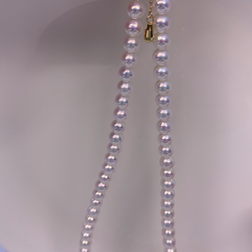 【闪购商品】淡水珍珠颈饰18K金镶嵌