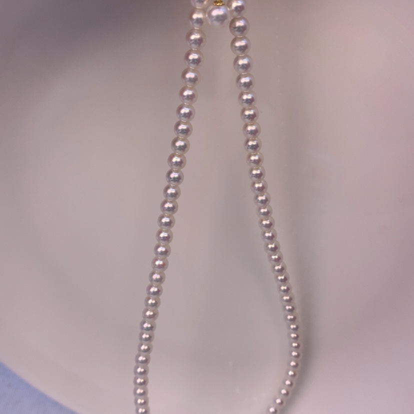 【闪购商品】淡水珍珠颈饰18K金镶嵌