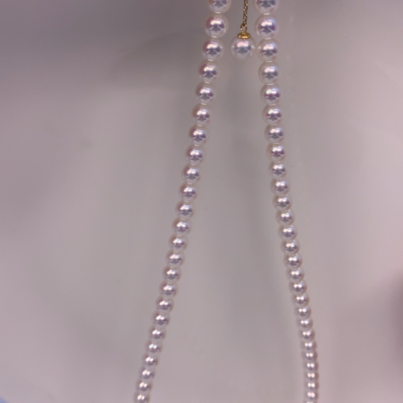 【闪购商品】淡水珍珠颈饰18K金镶嵌