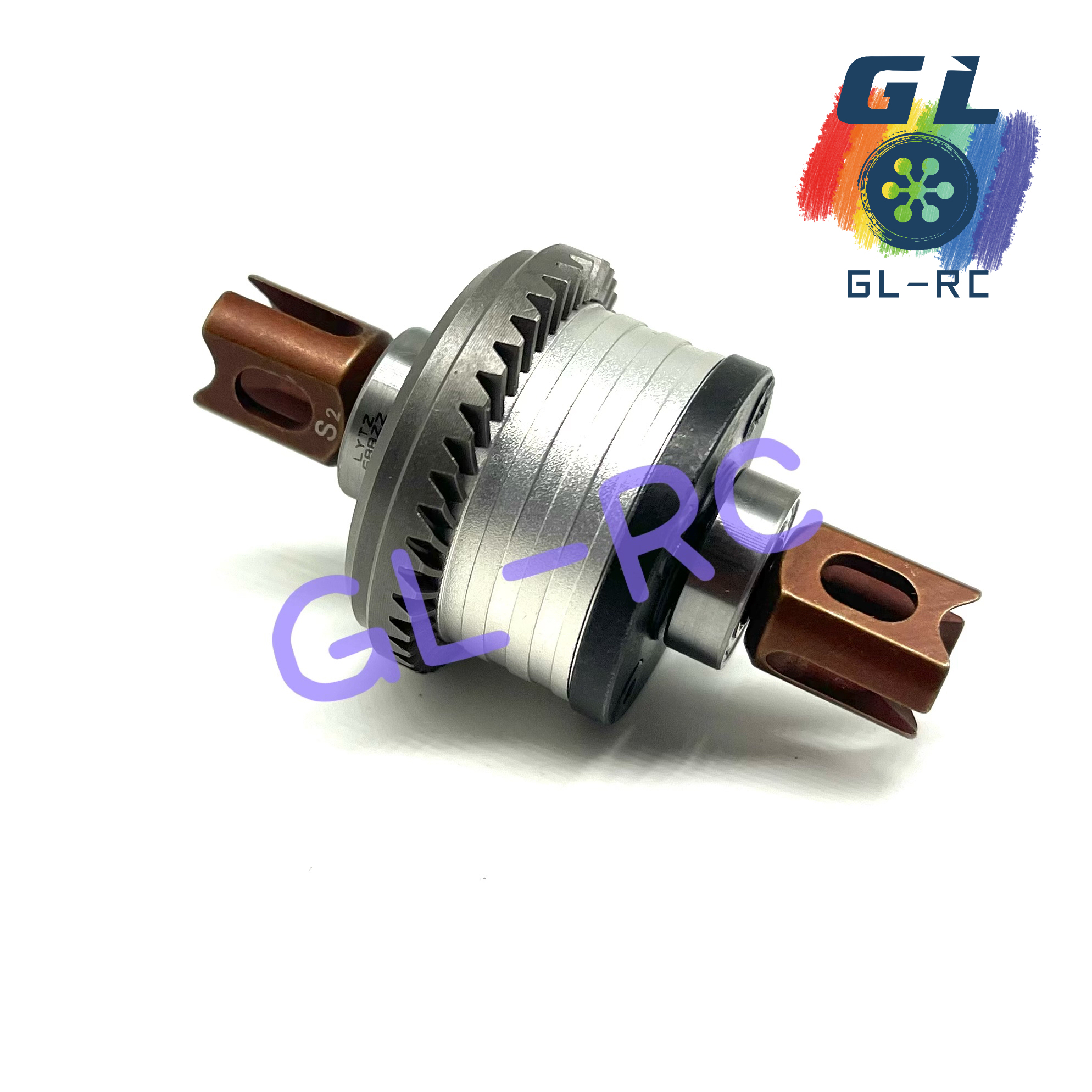 GL出品 雷神KM 拉力车rc遥控车加强配件E8087前后差速器总成