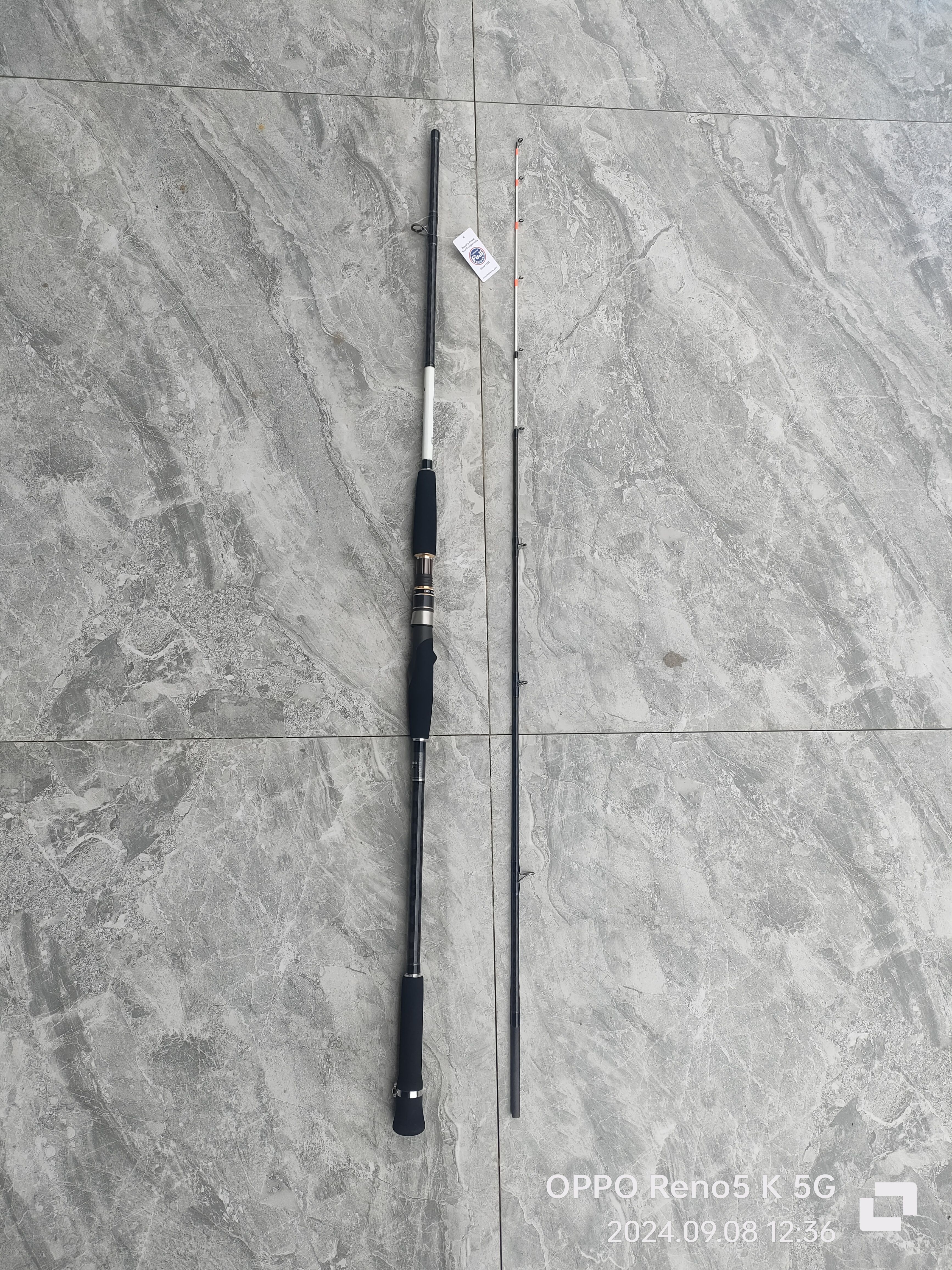 全富士80号海钓万能型碳素船钓竿岸抛铁板竿近海钓带鱼黄鱼鲈鱼竿