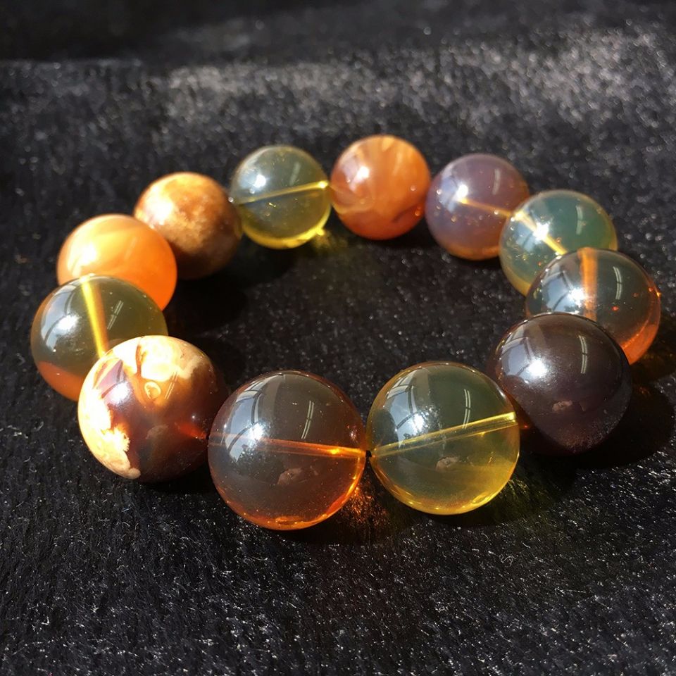 地摊寻宝收藏手串鉴定保养