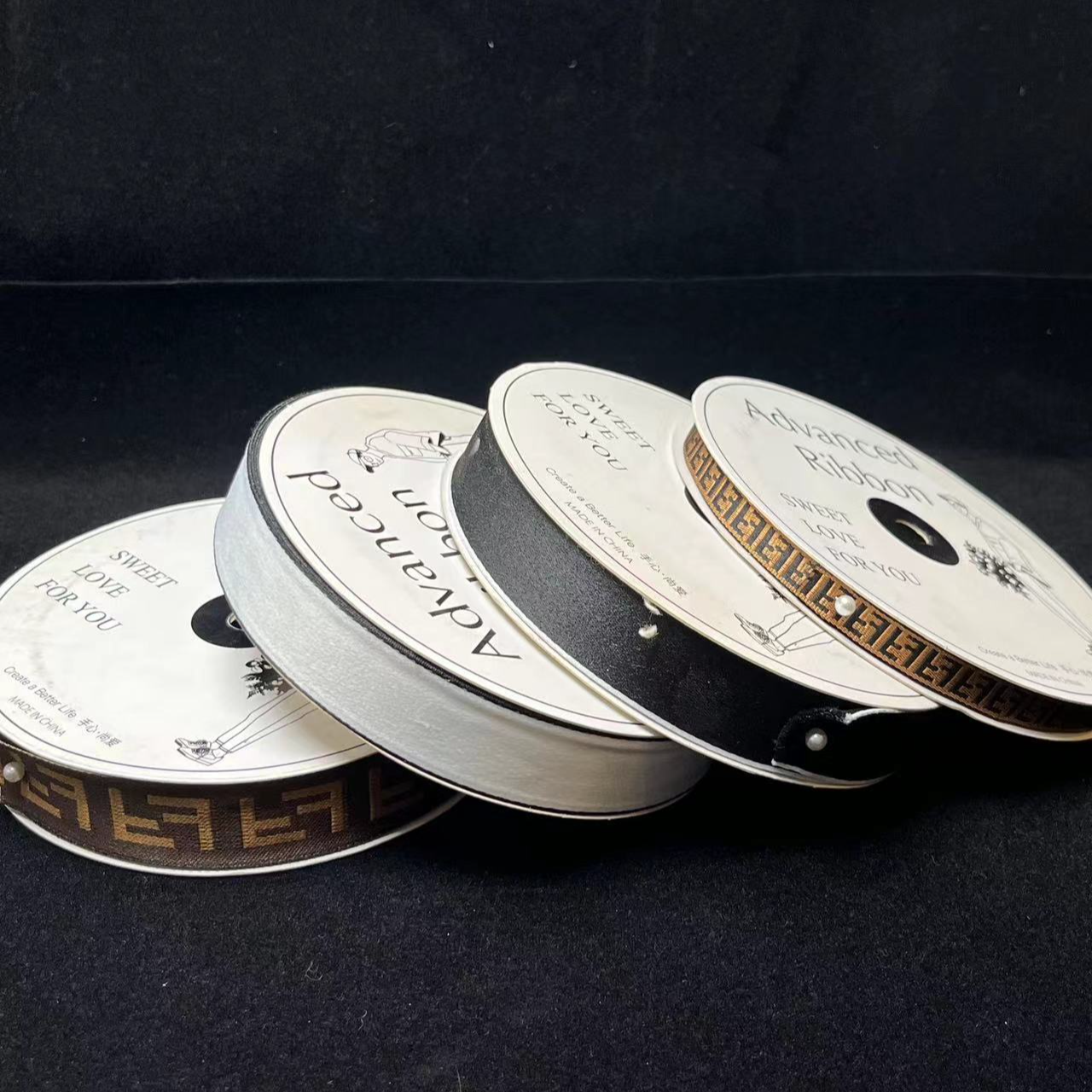 【花时专享】2.5精美礼盒包装花艺丝带10米左右花店花艺花束diy材料