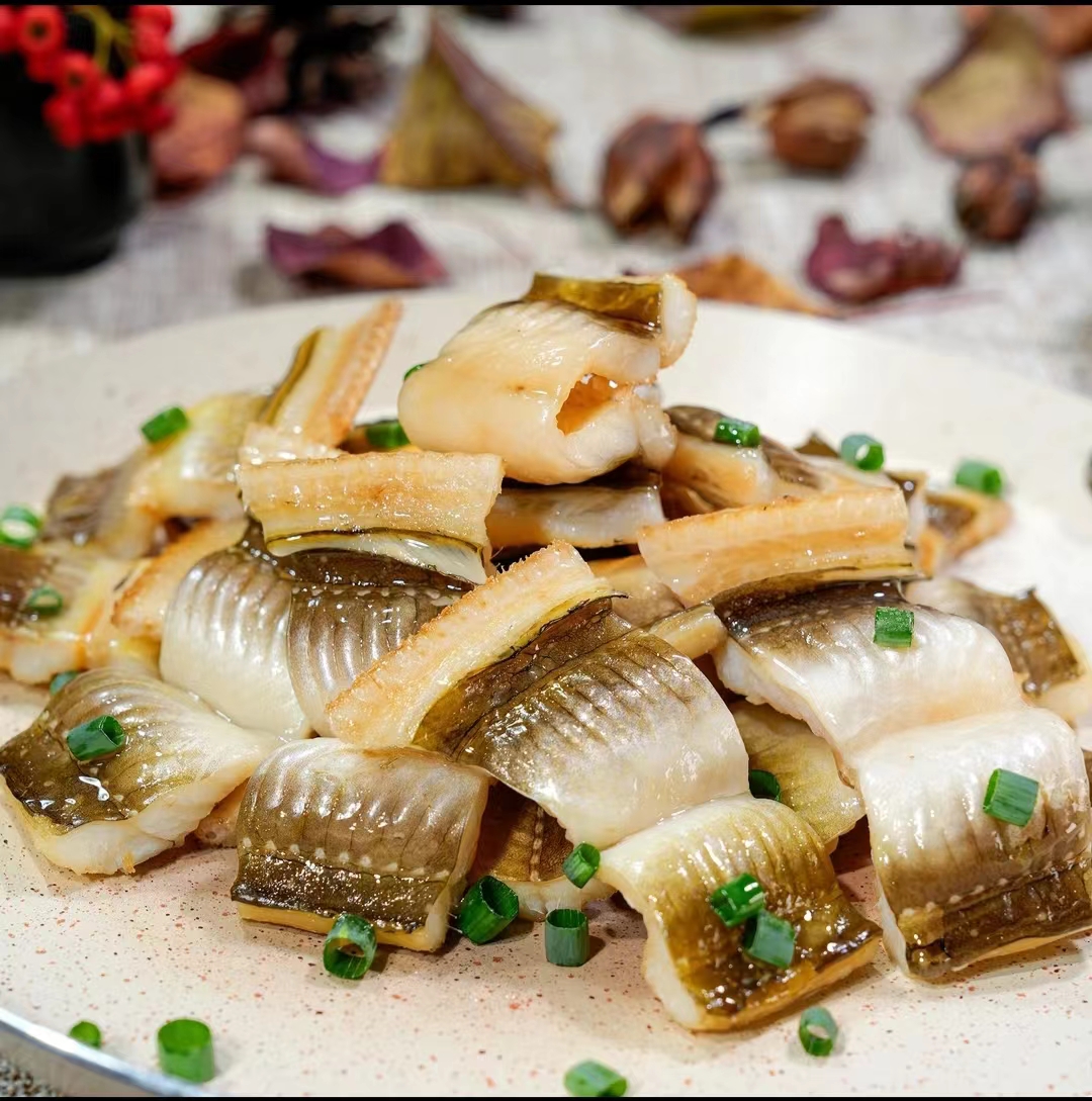 石浦玖儿生鲜 东海本地油鳗干 沙鳗鲞 七星鳗 自然风干淡晒 28