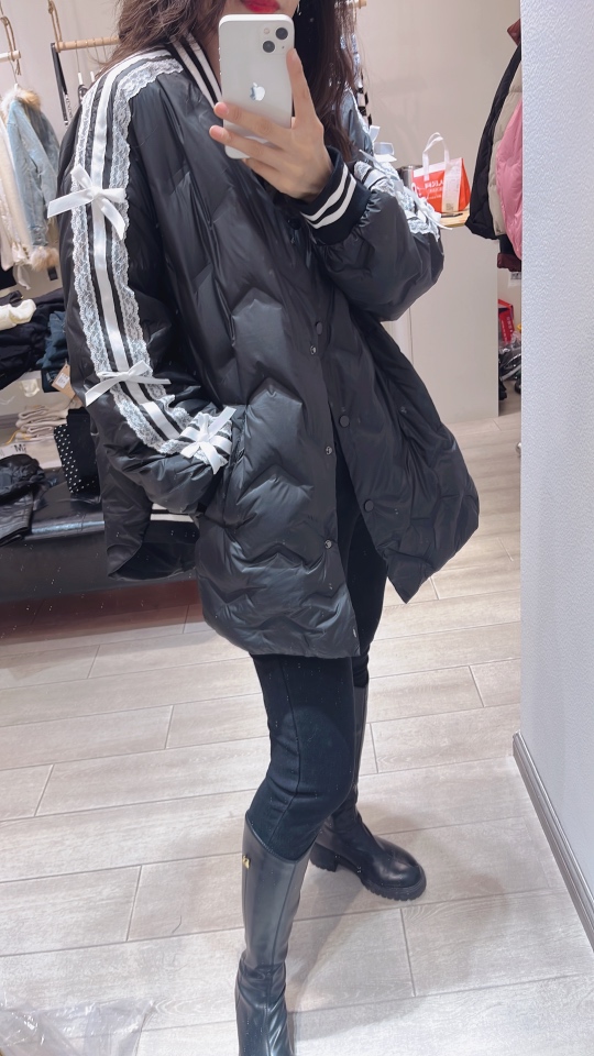 90白丫丫棉衣外套