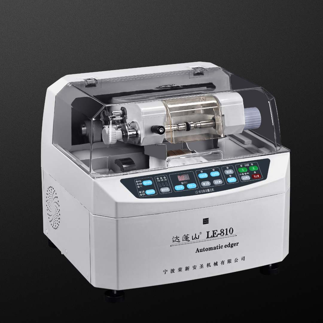 【手动夹紧带迷你尖边】达蓬山半自动眼镜镜片磨边机可尖边调节