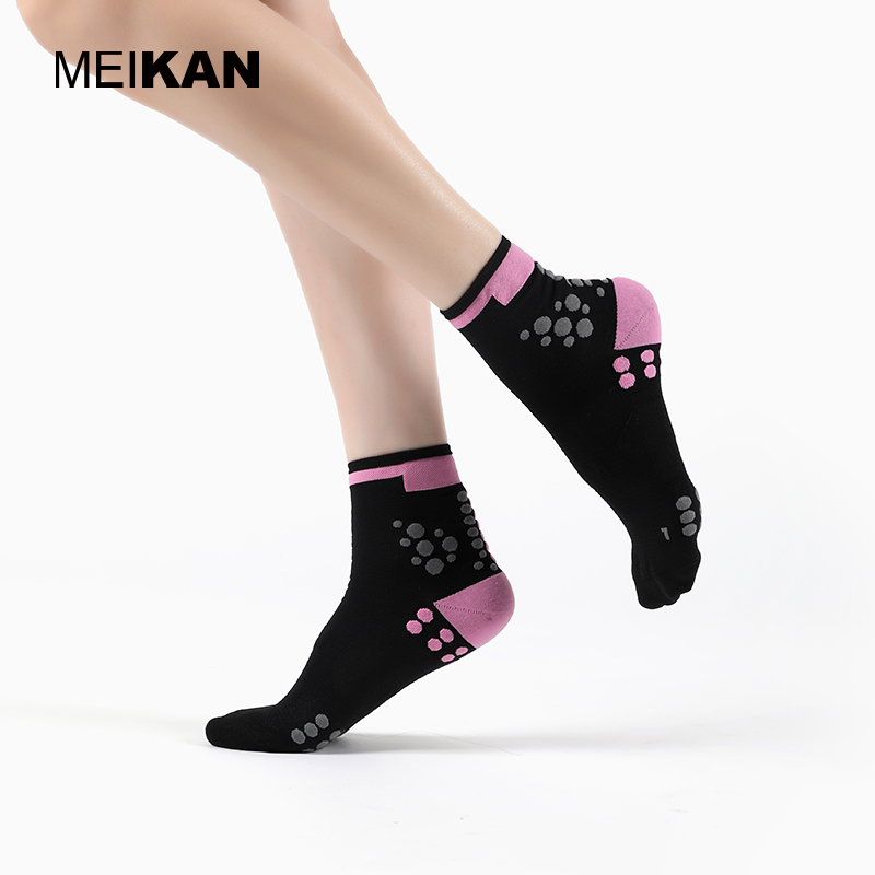 2025夏季新网眼运动肌能3D豆微压女男压缩袜健身弹跳绳跑步马拉松