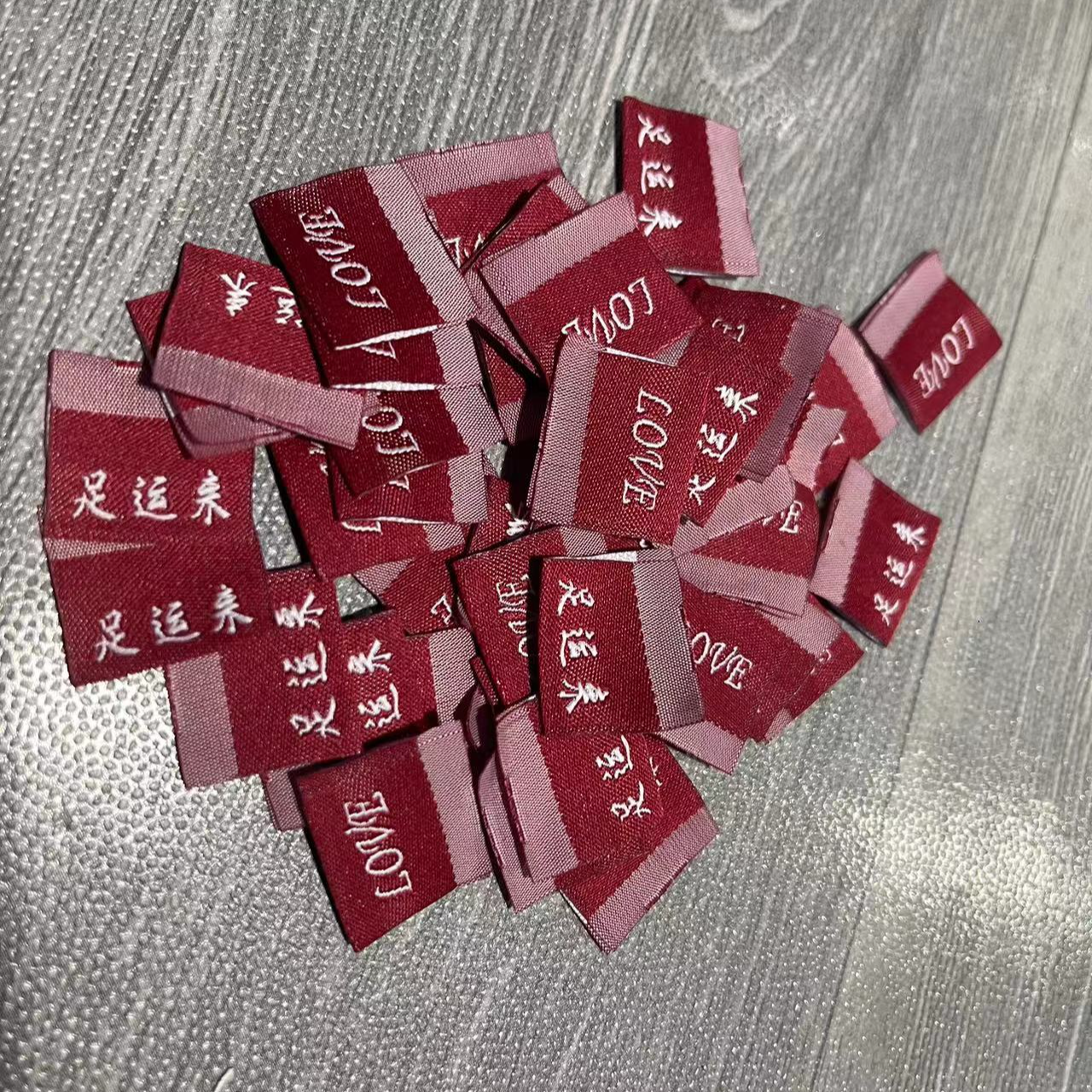 手工鞋DIY装饰布标