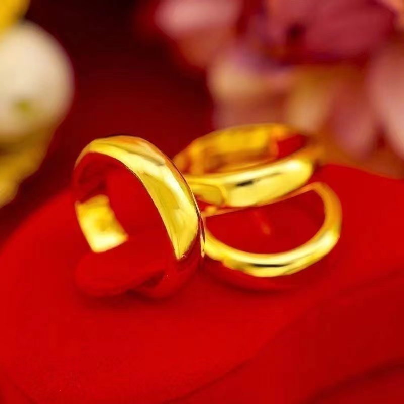 合金戒指 闭口光面戒指