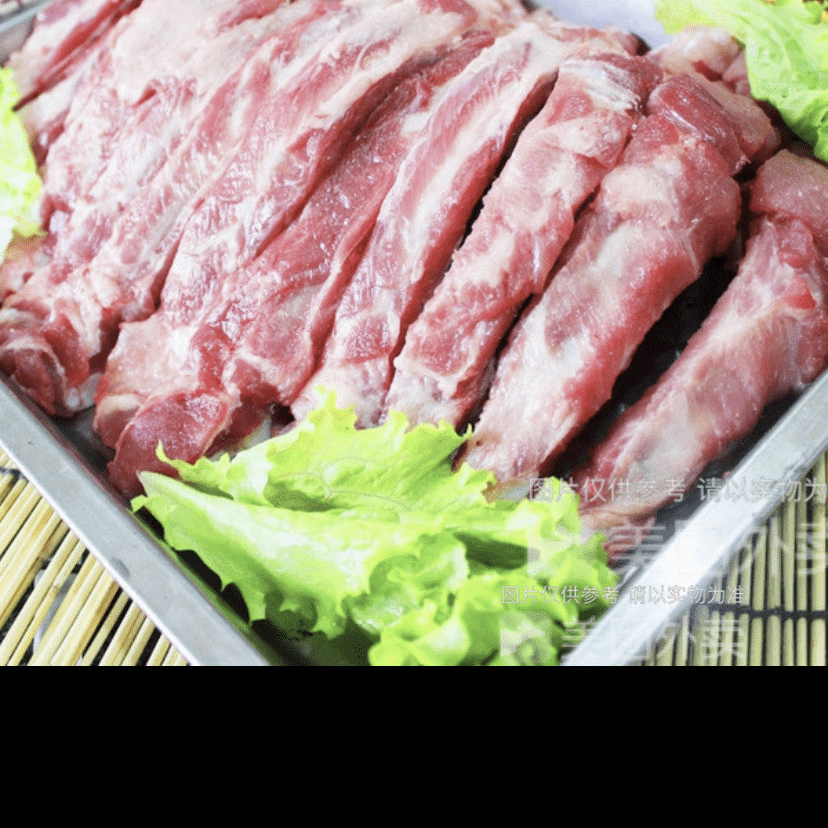 猪中排骨 约250g