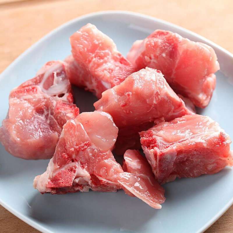 新鲜猪脊骨 约600g /份 （默认剁块）
