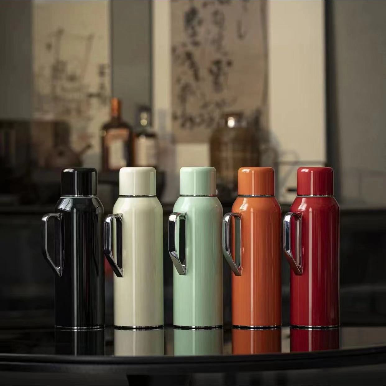 仟森保温焖泡壶316不锈钢焖茶壶开水保温壶大容量车载家用保温壶