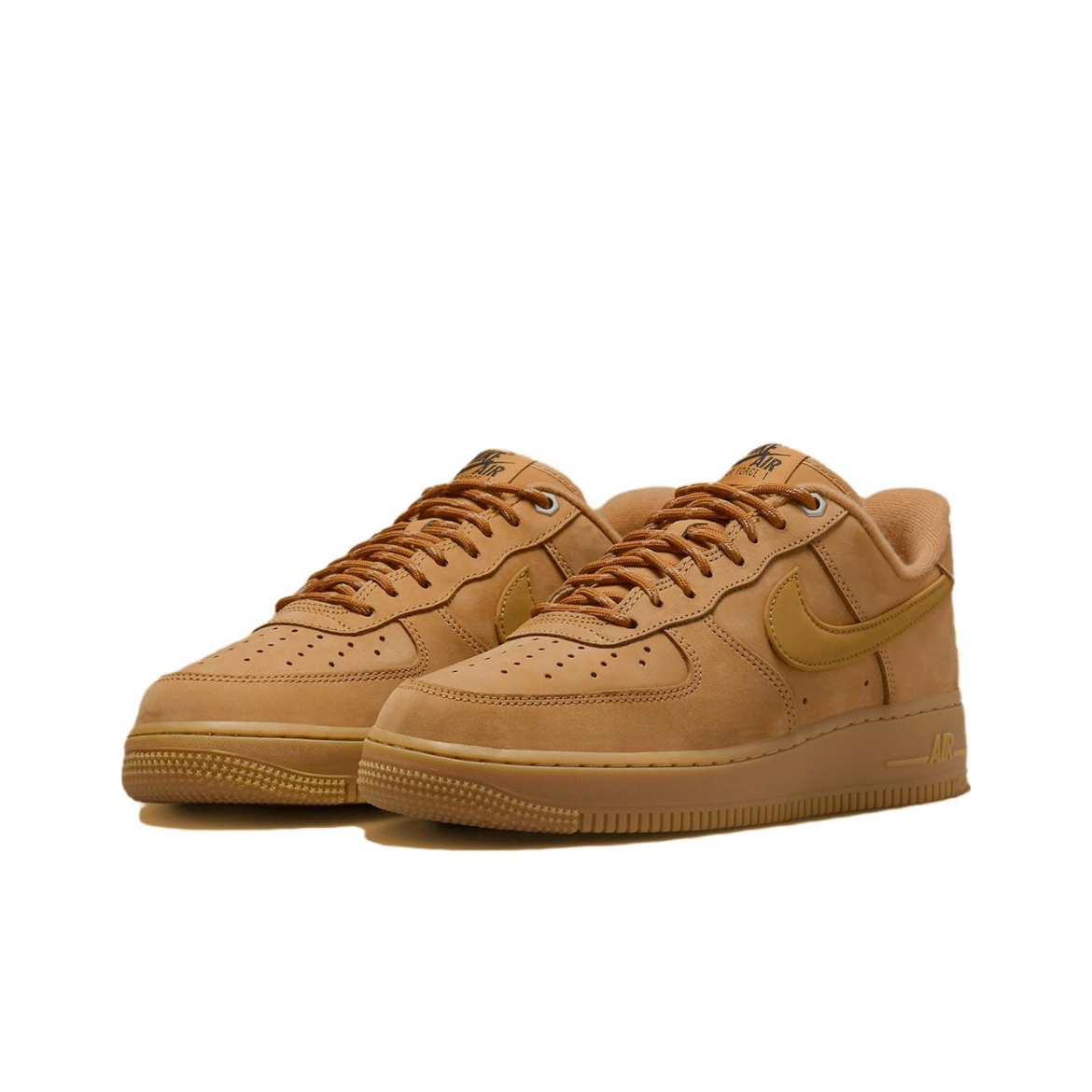 NIKE/耐克女款AF1运动休闲复古小麦色低帮流光色板鞋FZ7372200