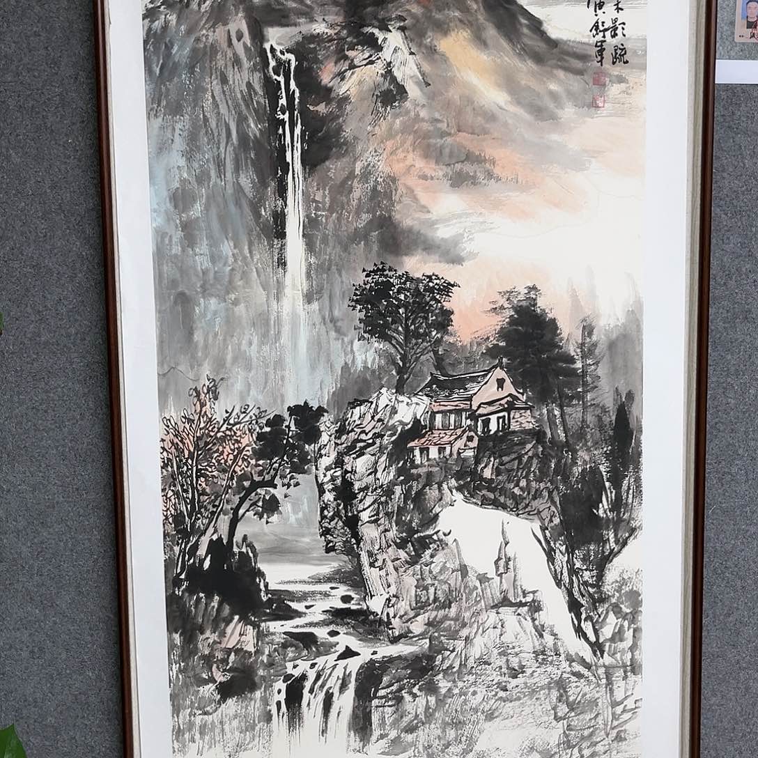 绘画艺术家 真人真迹