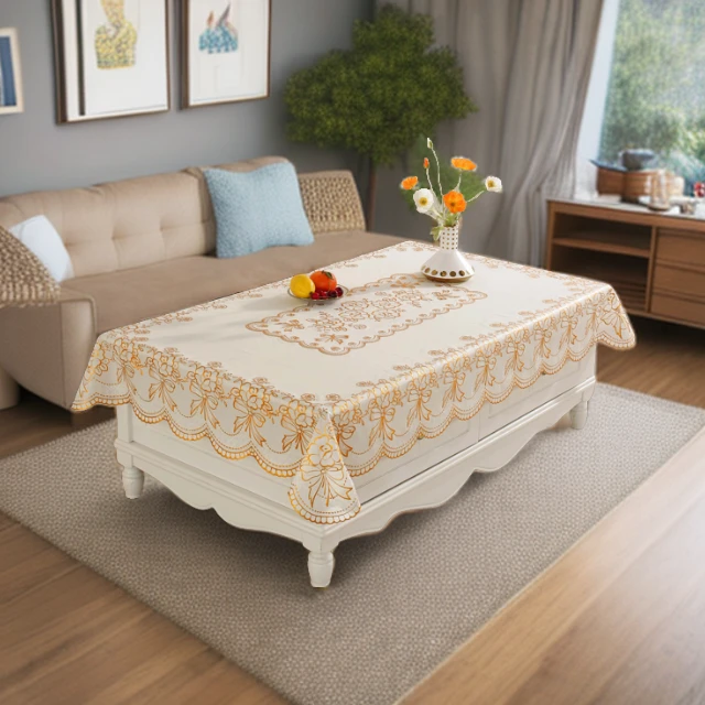 90*140烫金印花PVC个护防水防油防烫工具家用防烫免洗方形