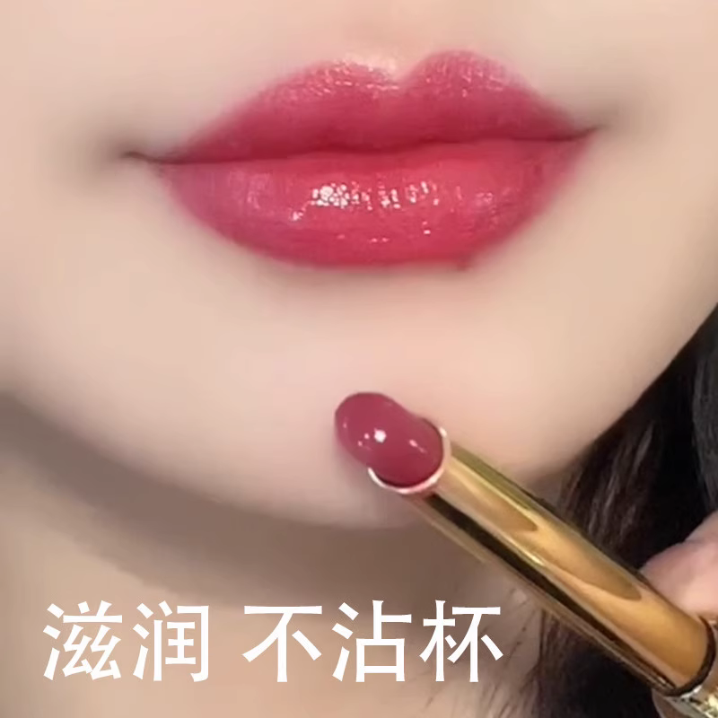 李佳琦口红保湿不掉色不沾杯不脱色肉桂奶茶色豆沙色素颜黄皮显白