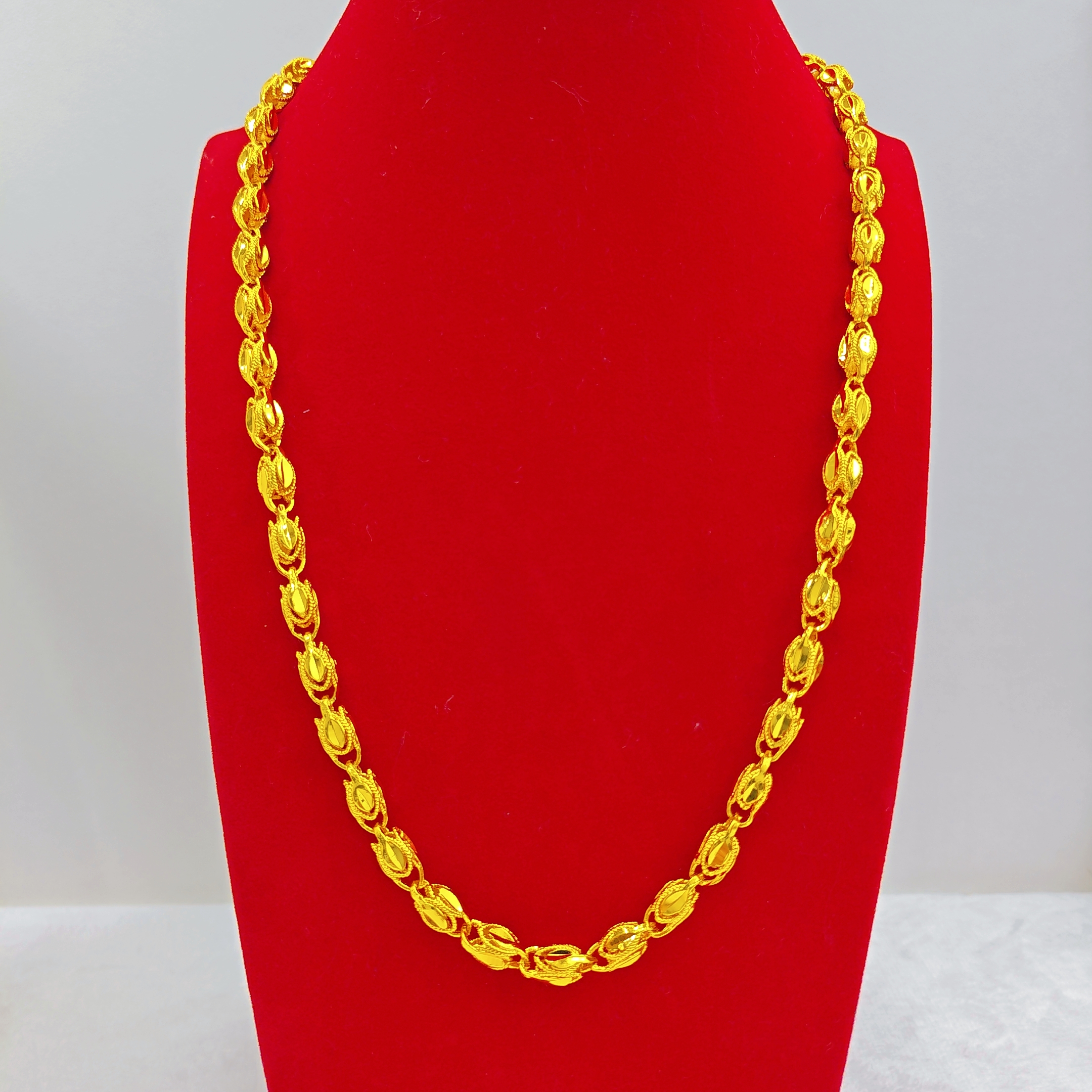 铜合金项链 凤眼链3009