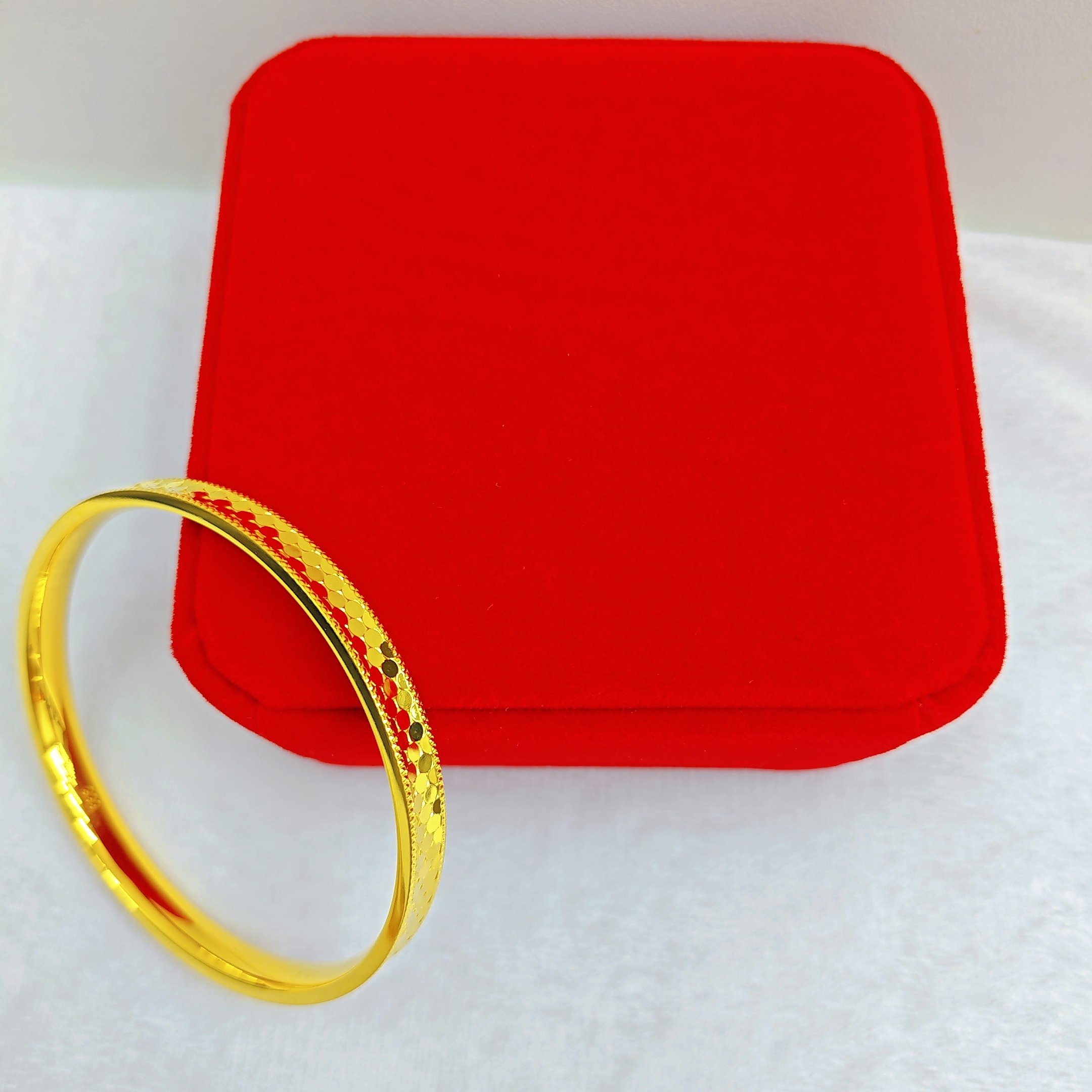 铜合金手镯 亮片闭口手镯SZ6002