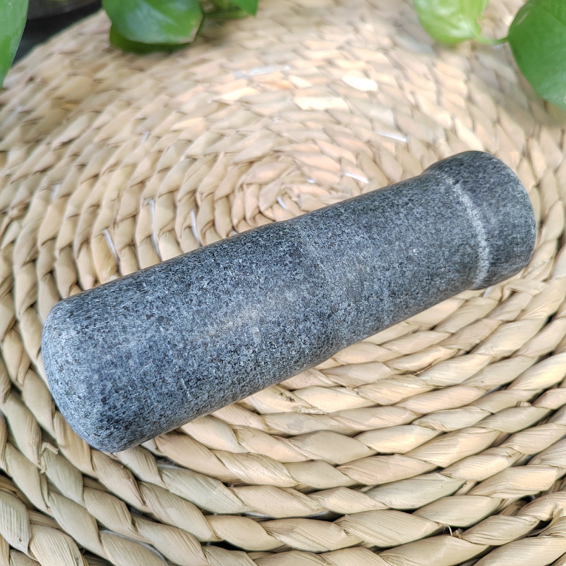 【零玖玖专享】石头蒜锤子石臼棒家用捣蒜器石锤研磨石棒捣蒜棒
