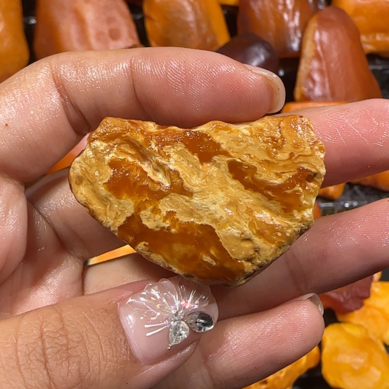 【闪购商品】定制琥珀未镶嵌