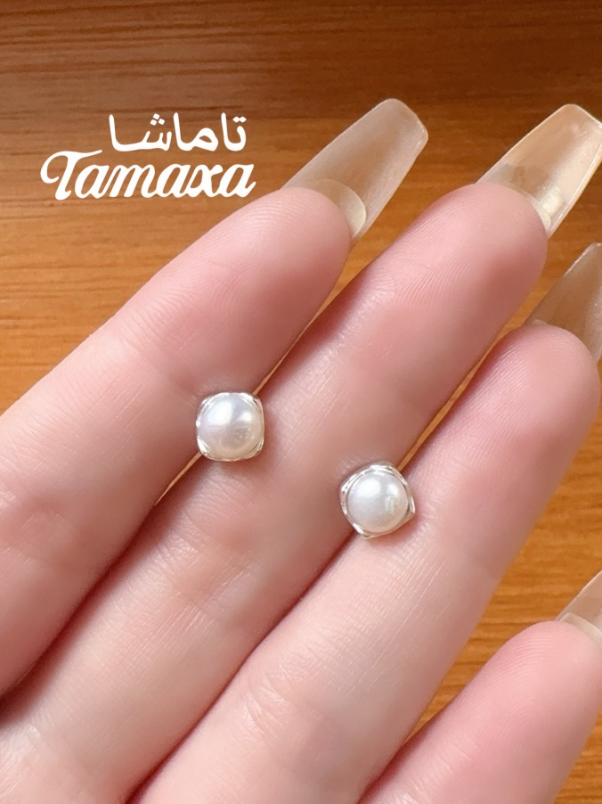 足银银制品 Tamaxa足银耳钉