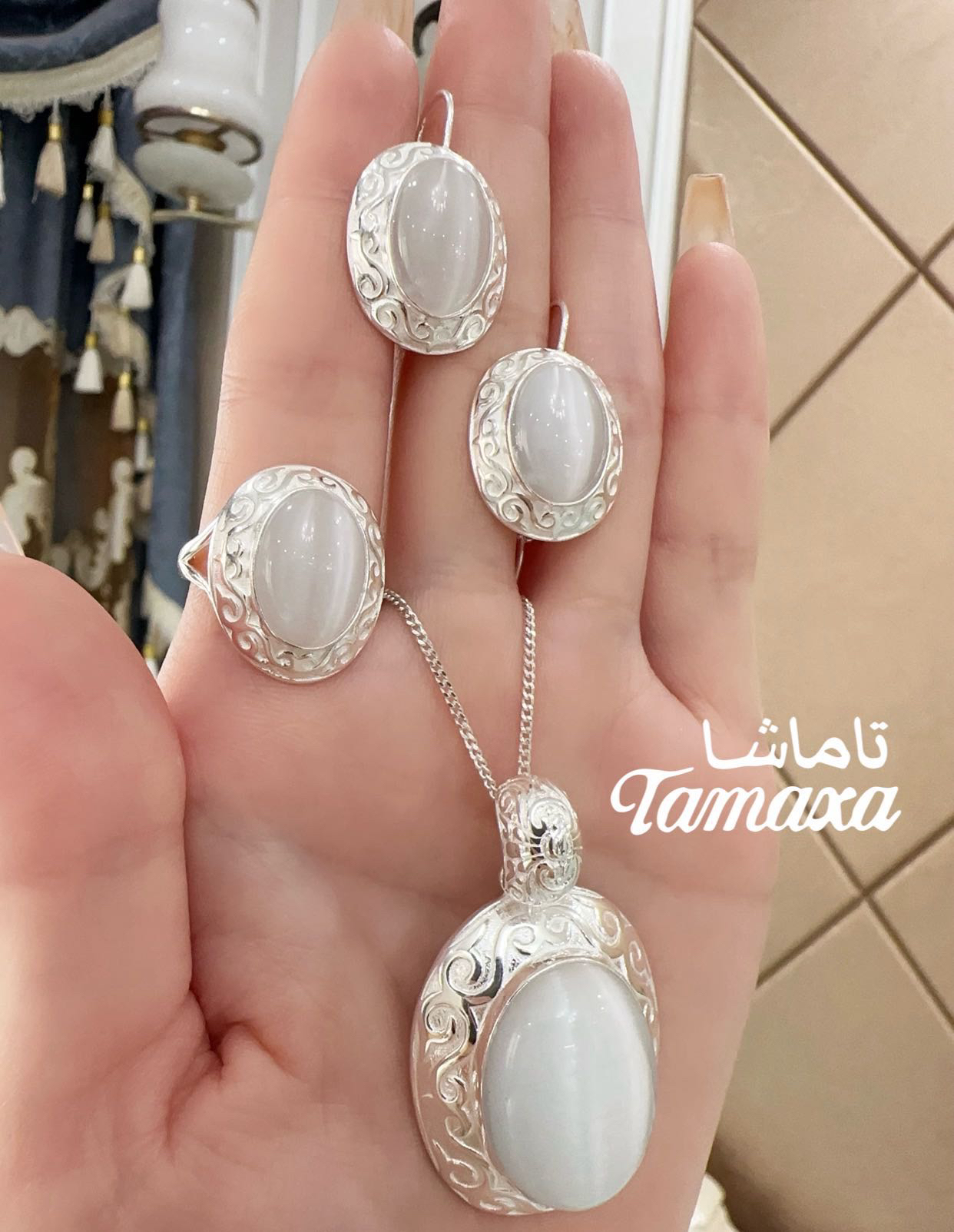 足银银制品 Tamaxa纯银三件套