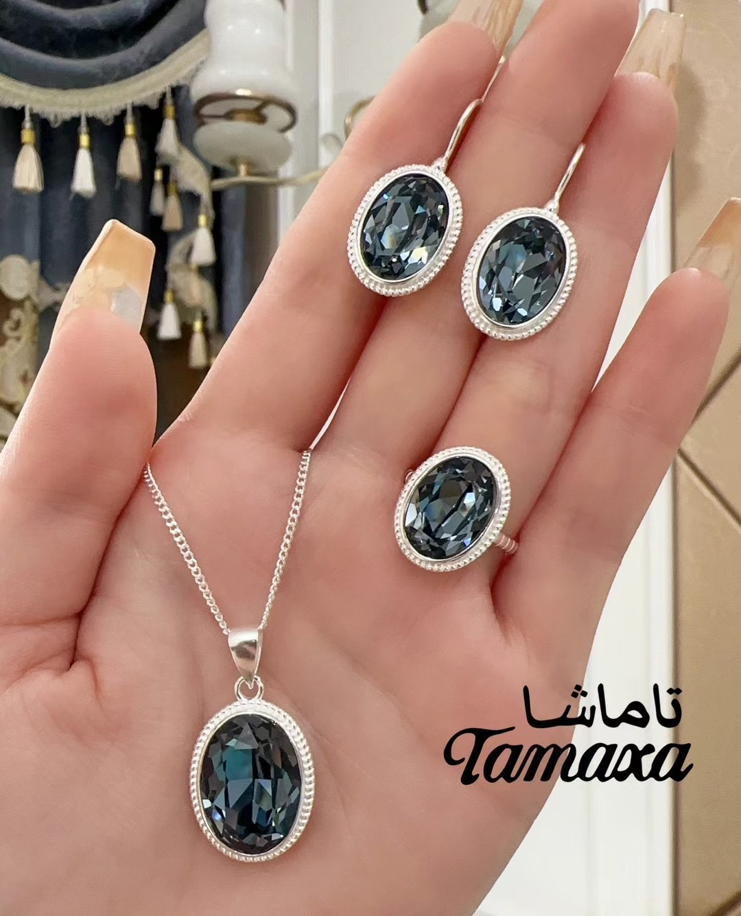 足银银制品 Tamaxa纯银三件套