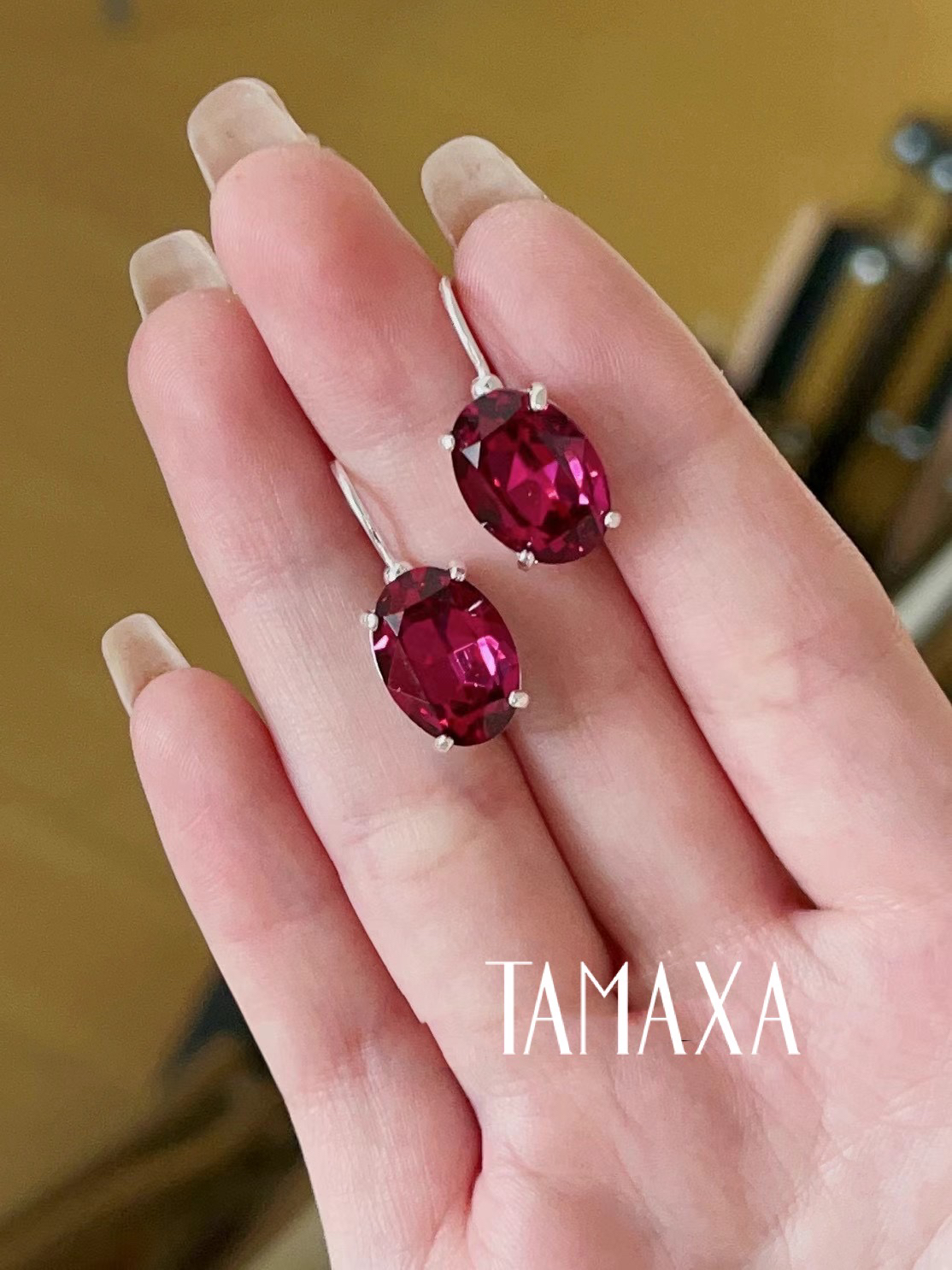 足银银制品 Tamaxa纯银耳环