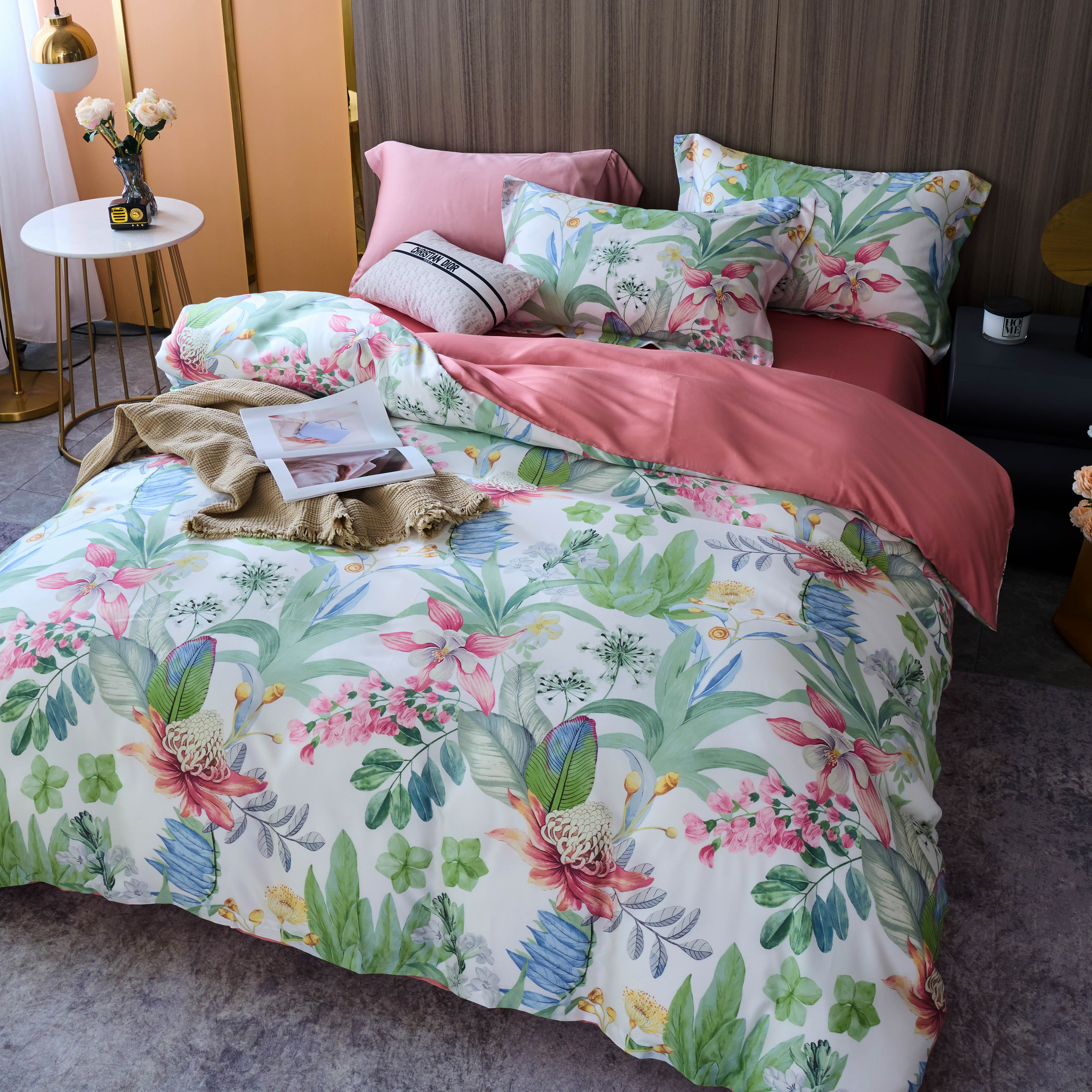 【被套】天丝印花被套   知夏