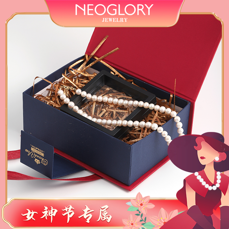 NEOGLORY百搭女神链天然淡水珍珠项链-xf38好物珠宝时尚气质轻奢