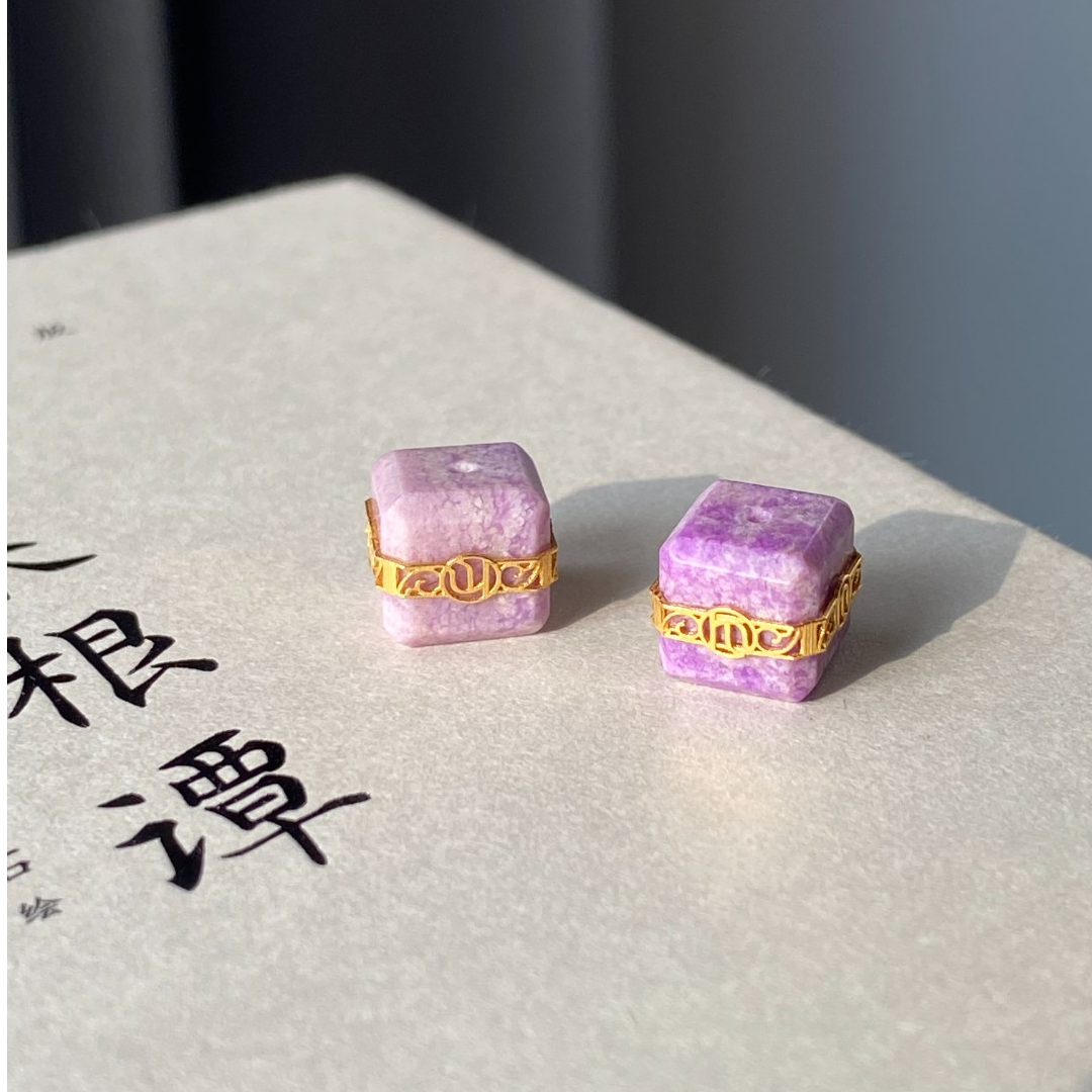 一了个卜【松沐】18k樱花路路通方块