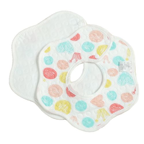 口水巾-(成人款考拉绒背心）