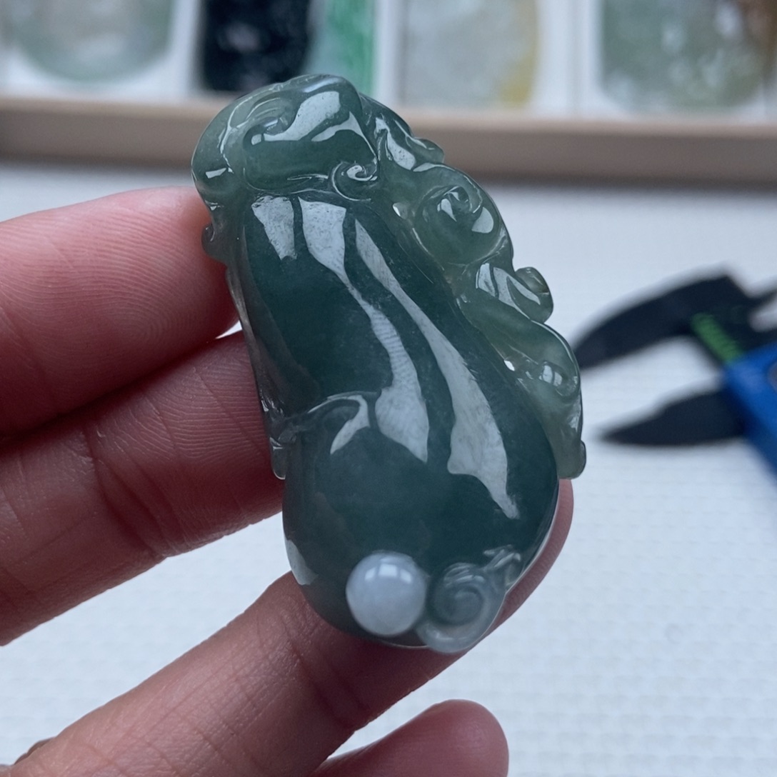 翡翠吊坠(不含链)未镶嵌