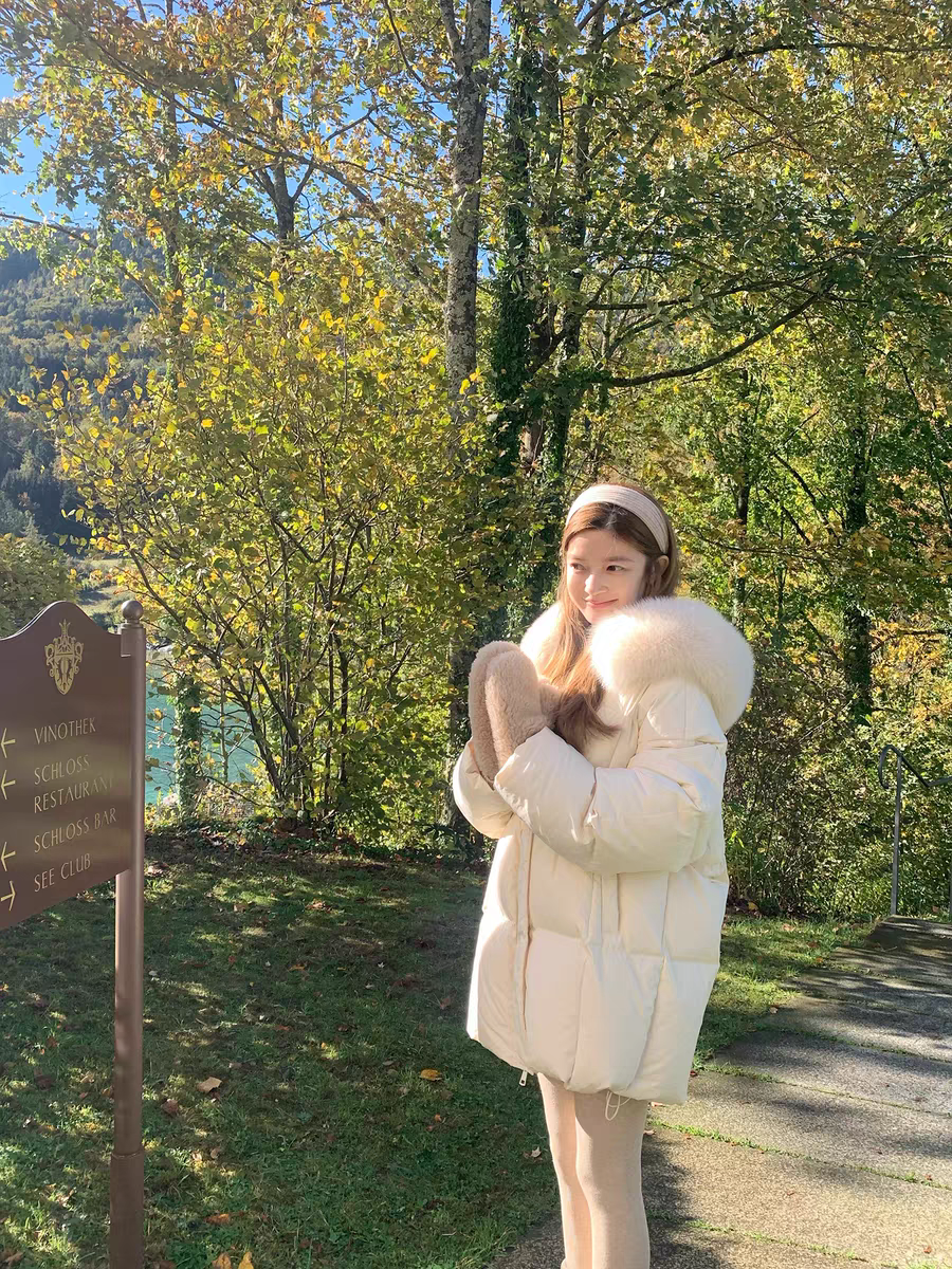 Madofit麻豆/1599 莫斯科的冬 三星可溯源鸭绒 狐狸毛领羽绒服