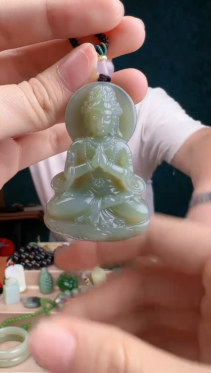 【闪购商品】和田玉颈饰未镶嵌ZZ 拍一发一 多样性发货